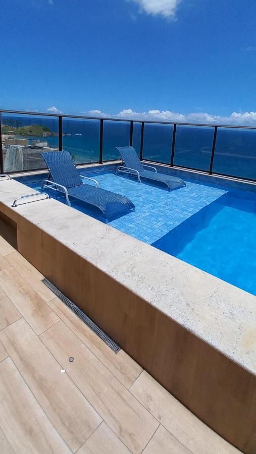 סלבאדור Loft Smart Farol Da Barra, Piscina Rooftop, Beira Mar No Farol Da Barra מראה חיצוני תמונה